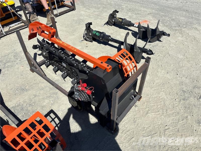 GIYI GY-X39 39 in Mini Skid Steer Trencher (Unused Rovokopači freze za kanale Trenčeri