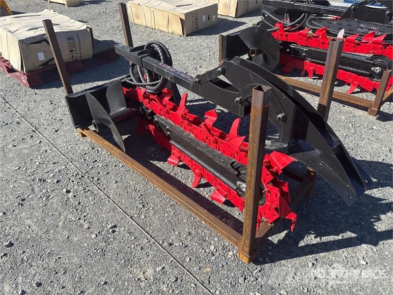 GIYI GY-X39 39 in Mini Skid Steer Trencher (Unused Excavadoras de zanjas