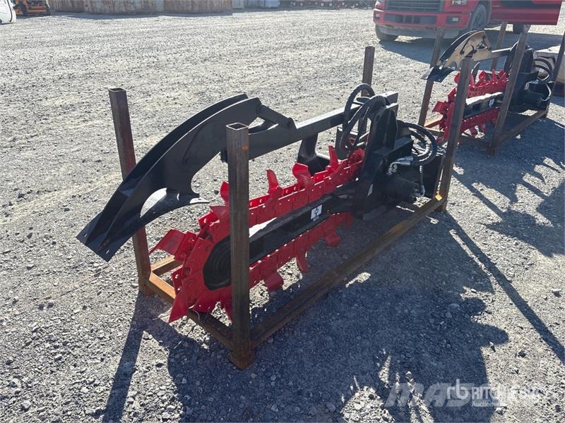 GIYI GY-X39 39 in Mini Skid Steer Trencher (Unused Excavadoras de zanjas