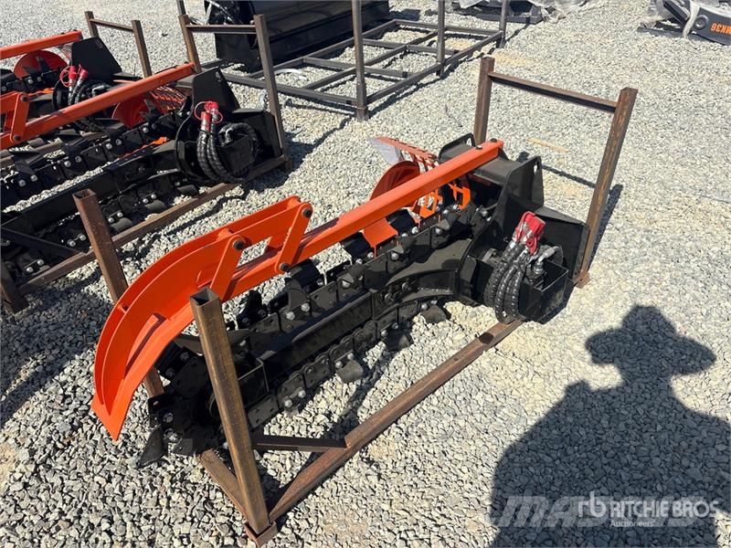 GIYI GY-X39 39 in Mini Skid Steer Trencher (Unused Rovokopači freze za kanale Trenčeri