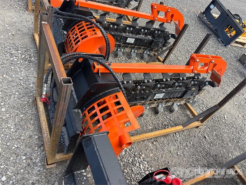 GIYI GY-X39 39 in Mini Skid Steer Trencher (Unused Sleuvengravers