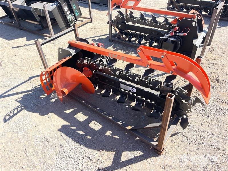 GIYI GY-X39 39 in Mini Skid Steer Trencher (Unused Tranšeju racēji