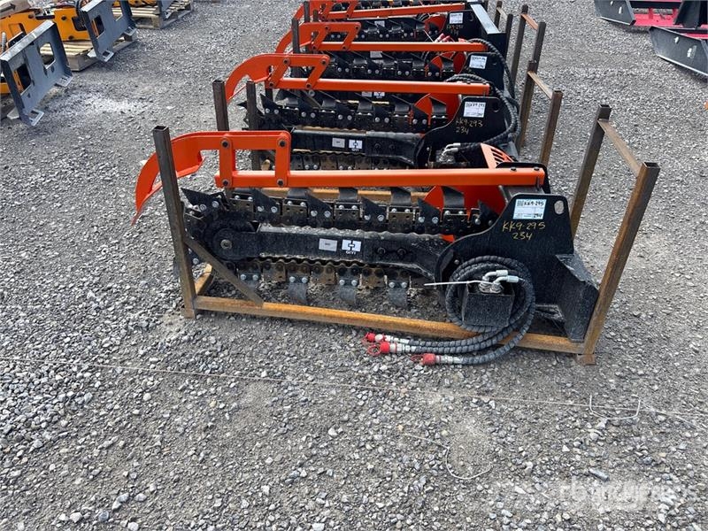 GIYI GY-X39 39 in Mini Skid Steer Trencher (Unused Sleuvengravers