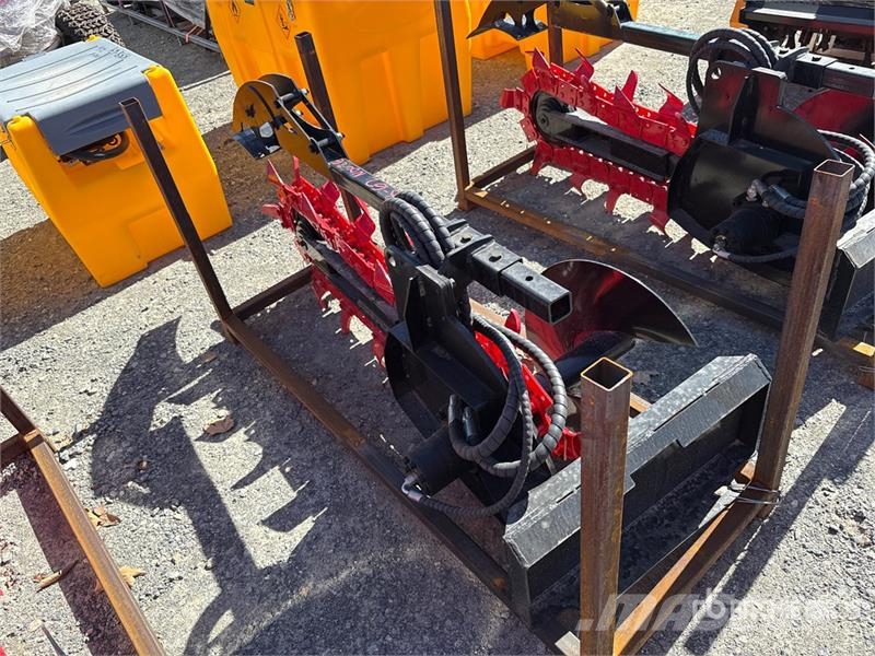 GIYI GY-X39 39 in Mini Skid Steer Trencher (Unused Excavadoras de zanjas