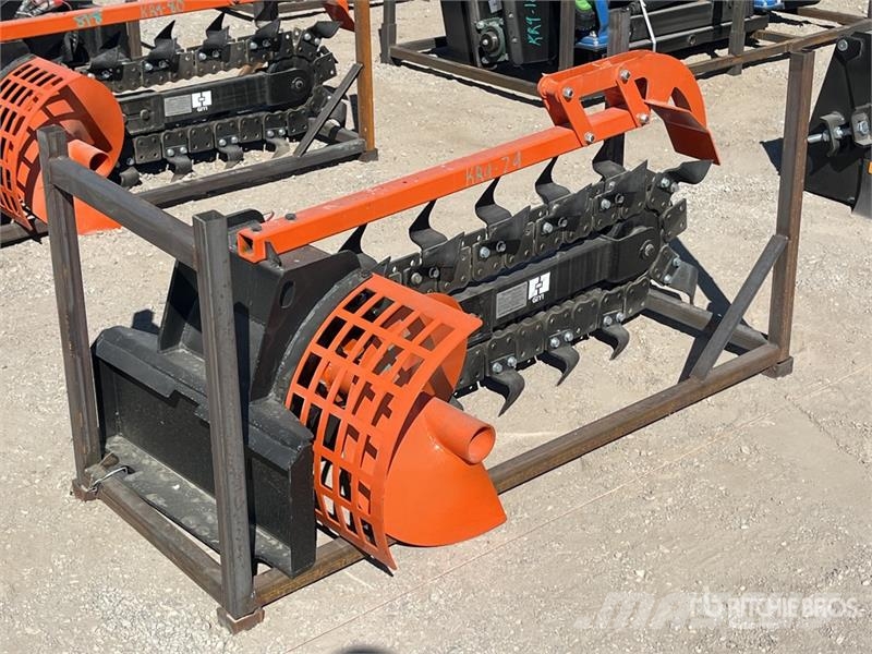  GIYI GY-X39 39 in Mini Skid Steer Trencher (Unused Tranšeju racēji