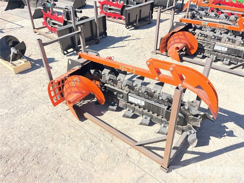  GIYI GY-X39 39 in Mini Skid Steer Trencher (Unused Tranšeju racēji