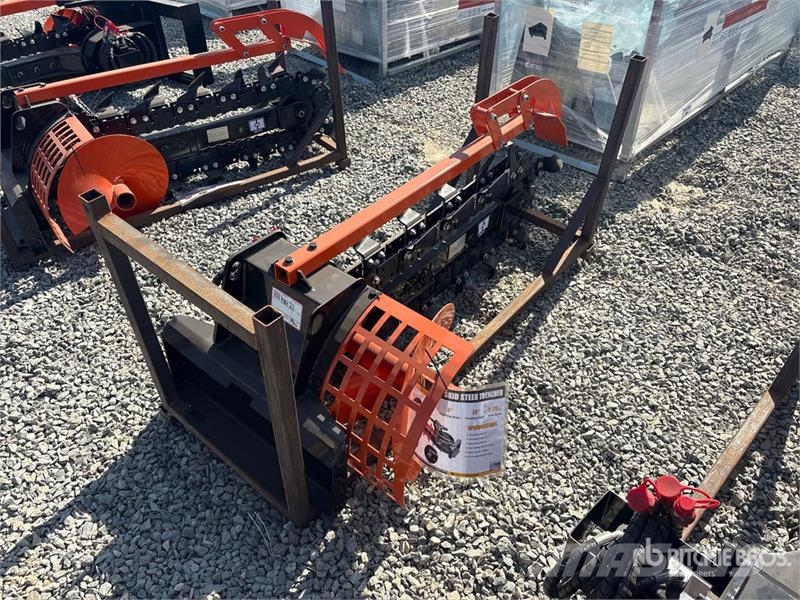  GIYI GY-X39 39 in Mini Skid Steer Trencher (Unused Rovokopači freze za kanale Trenčeri