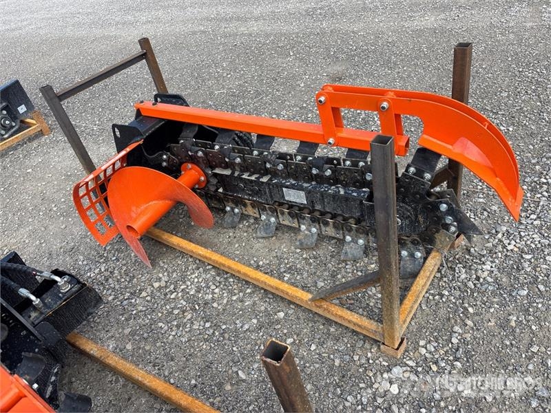 GIYI GY-X39 39 in Mini Skid Steer Trencher (Unused Sleuvengravers
