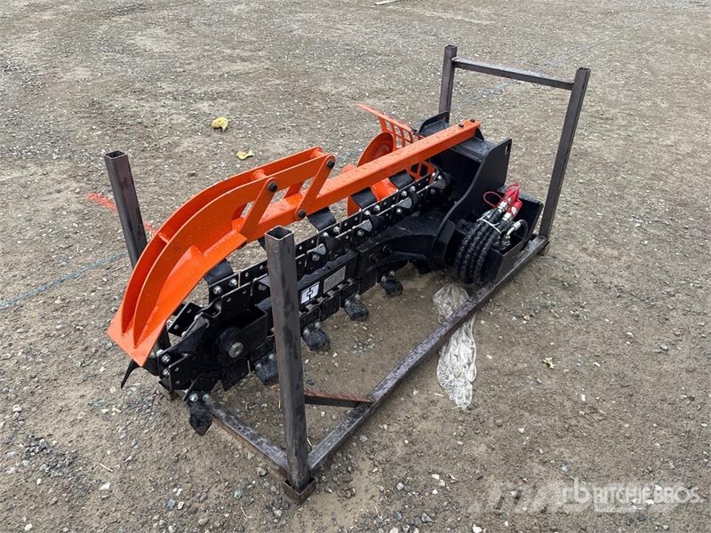  GIYI GY-X39 39 in Mini Skid Steer Trencher (Unused Koparki łańcuchowe