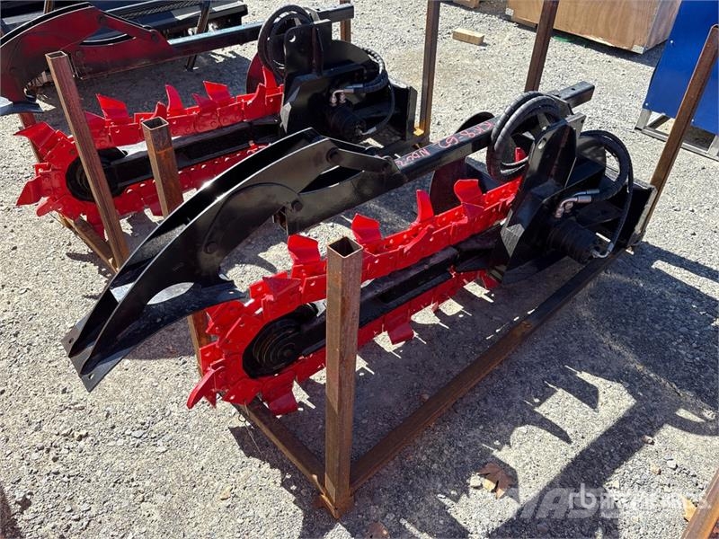 GIYI GY-X39 39 in Mini Skid Steer Trencher (Unused Excavadoras de zanjas