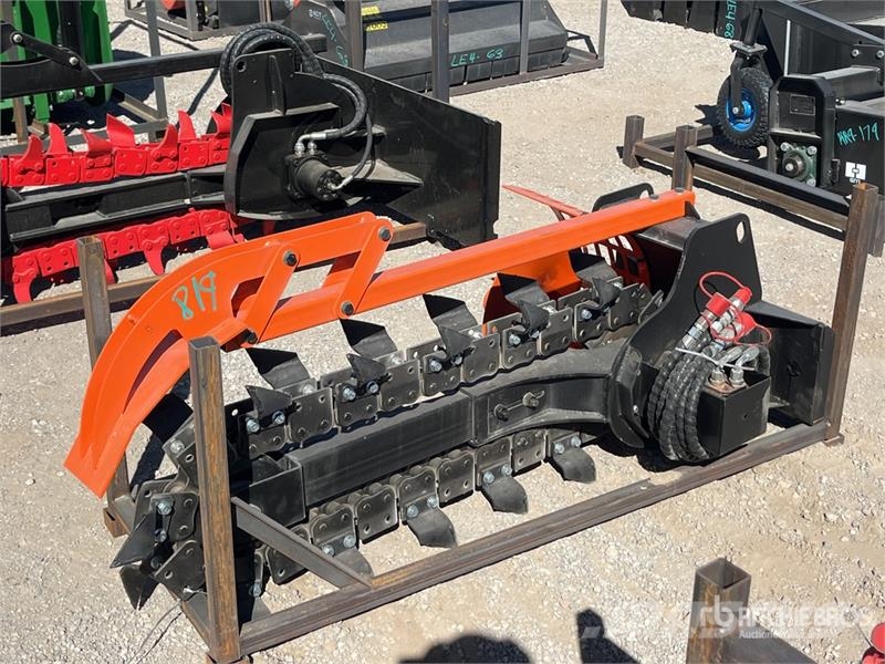  GIYI GY-X39 39 in Mini Skid Steer Trencher (Unused Tranšeju racēji