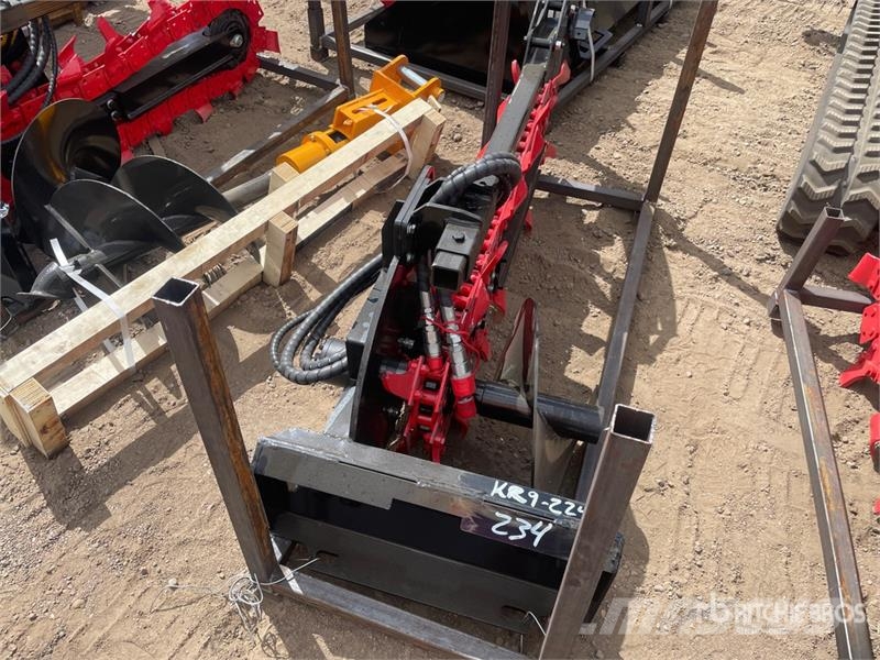  GIYI GY-X39 Mini Skid Steer Trencher (Unused) ماكينات حفر خنادق