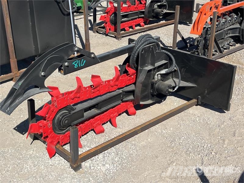  GIYI GY-Y D380 38 in Skid Steer Trencher (Unused) Tranšeju racēji