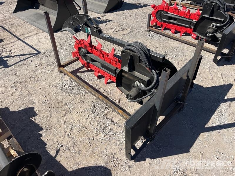  GIYI GY-Y D380 38 in Skid Steer Trencher (Unused) Tranšeju racēji
