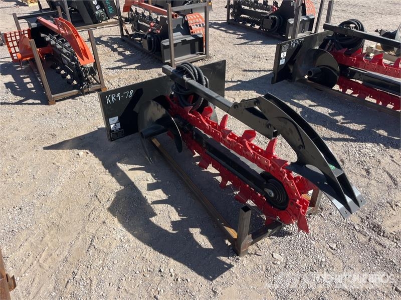 GIYI GY-Y D380 38 in Skid Steer Trencher (Unused) Tranšeju racēji