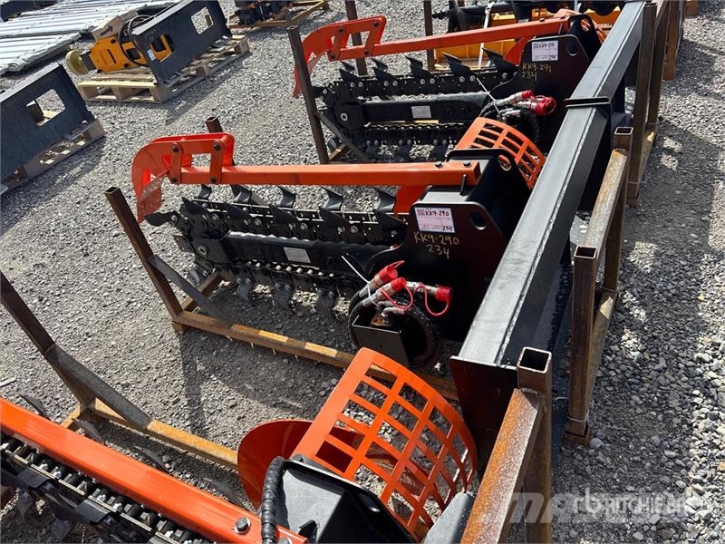 GIYI GY-Y D380 39 in Skid Steer Trencher (Unused) Sleuvengravers