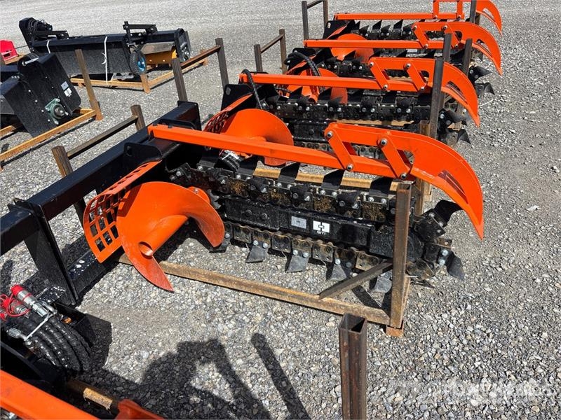 GIYI GY-Y D380 39 in Skid Steer Trencher (Unused) Sleuvengravers