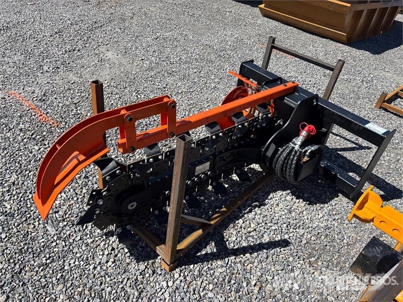 GIYI GY-Y D380 39 in Skid Steer Trencher (Unused) Sleuvengravers