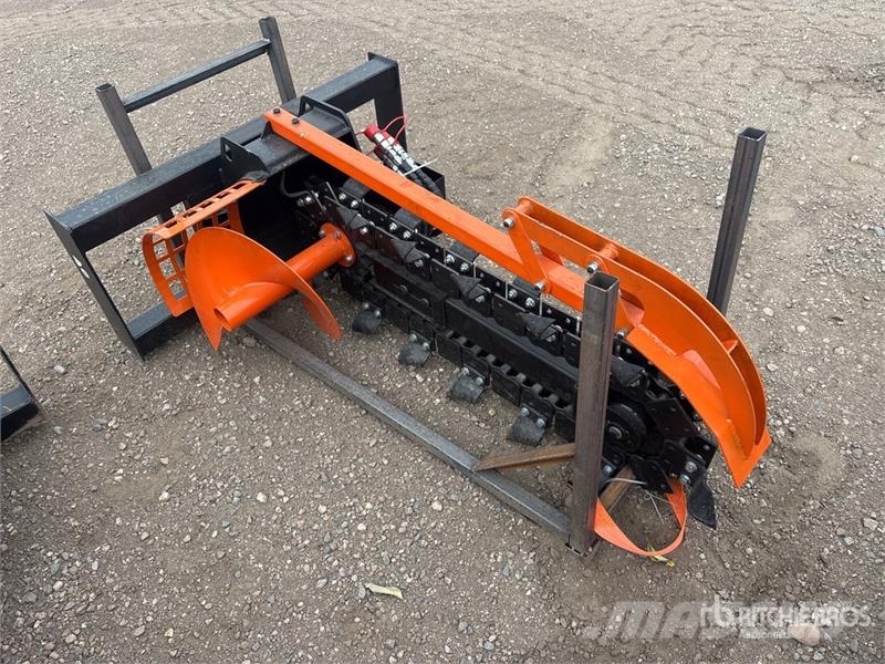  GIYI GY-Y D380 39 in Skid Steer Trencher (Unused) 트렌처