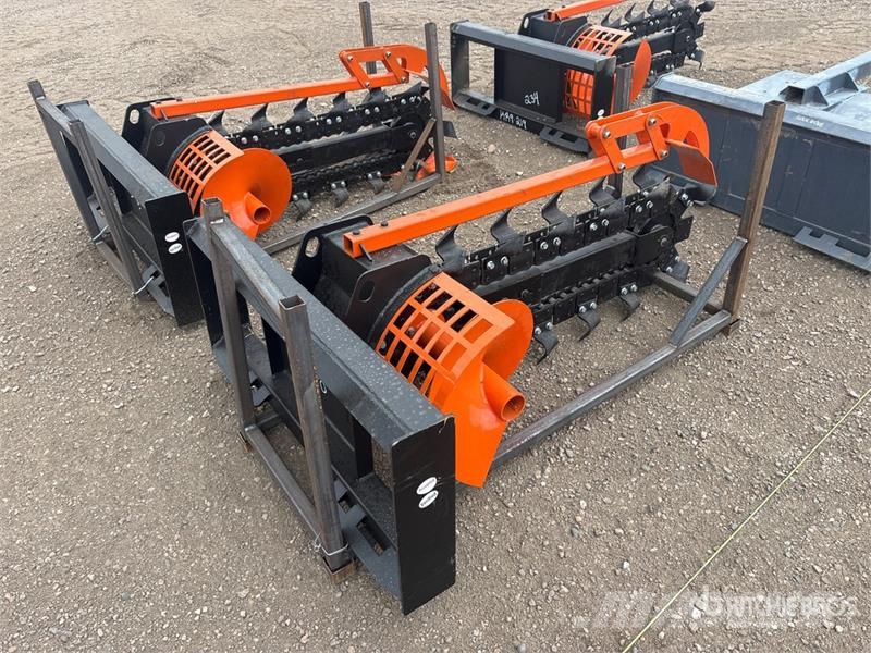  GIYI GY-Y D380 39 in Skid Steer Trencher (Unused) 트렌처