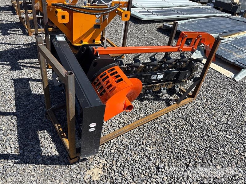 GIYI GY-Y D380 39 in Skid Steer Trencher (Unused) Sleuvengravers