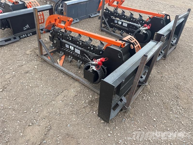  GIYI GY-Y D380 39 in Skid Steer Trencher (Unused) 트렌처