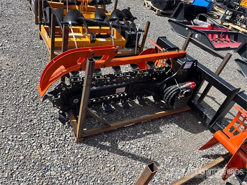 GIYI GY-Y D380 39 in Skid Steer Trencher (Unused) Sleuvengravers