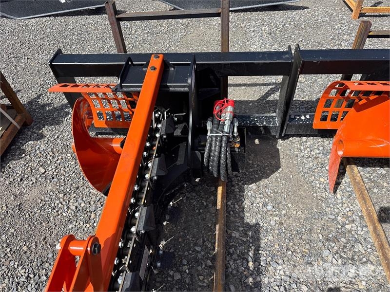 GIYI GY-Y D380 39 in Skid Steer Trencher (Unused) Sleuvengravers
