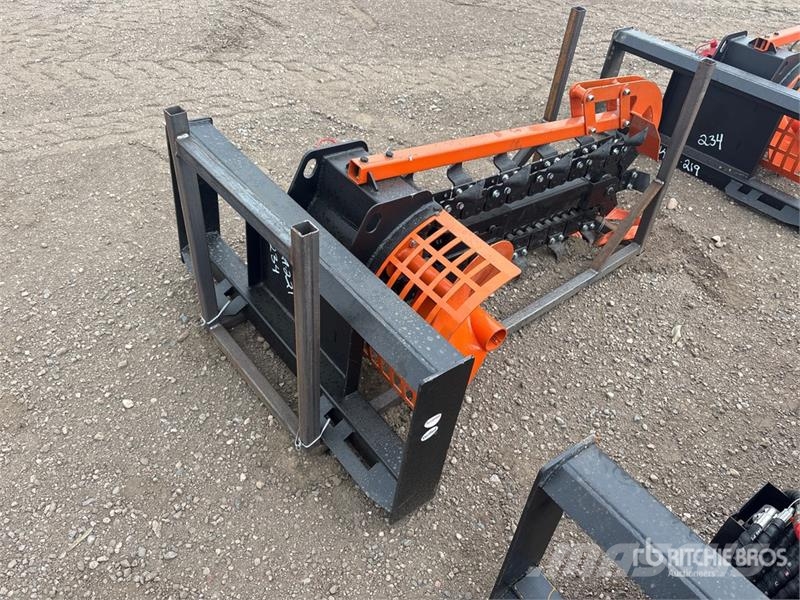  GIYI GY-Y D380 39 in Skid Steer Trencher (Unused) 트렌처