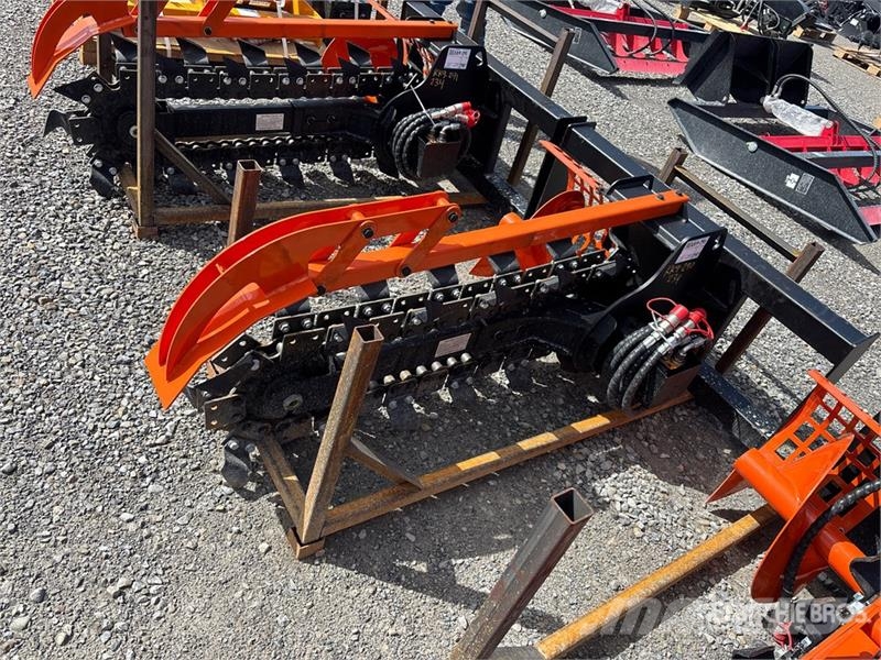 GIYI GY-Y D380 39 in Skid Steer Trencher (Unused) Sleuvengravers