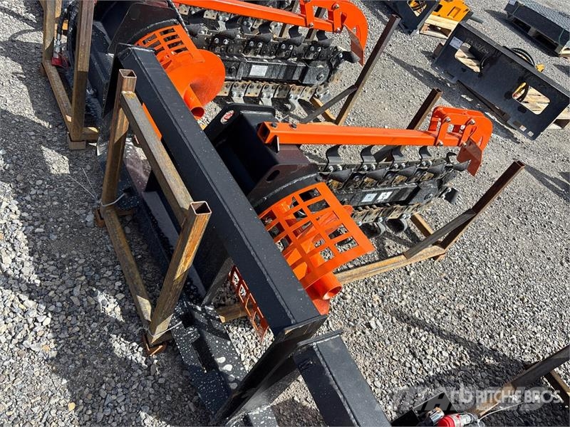 GIYI GY-Y D380 39 in Skid Steer Trencher (Unused) Sleuvengravers