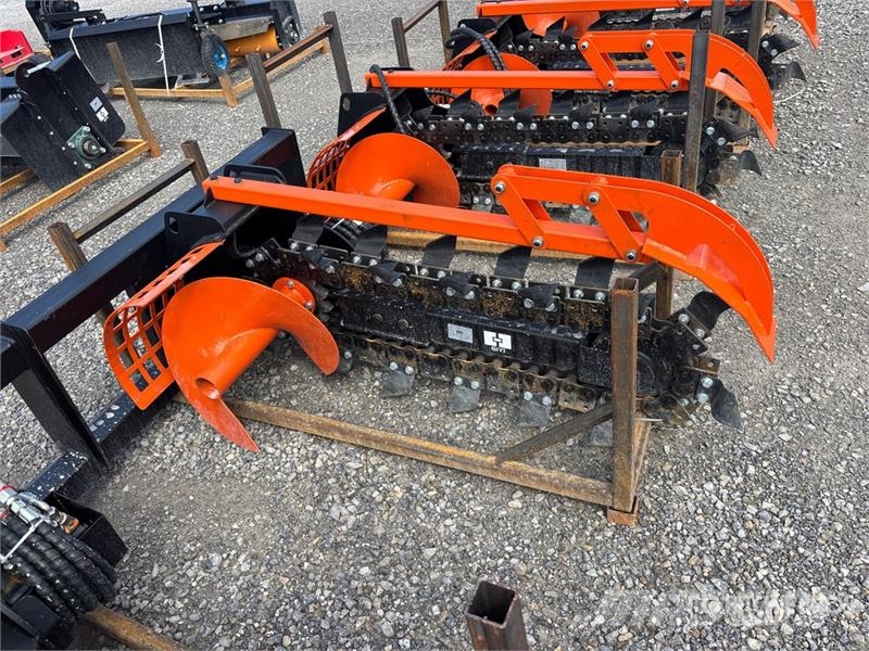 GIYI GY-Y D380 39 in Skid Steer Trencher (Unused) Sleuvengravers