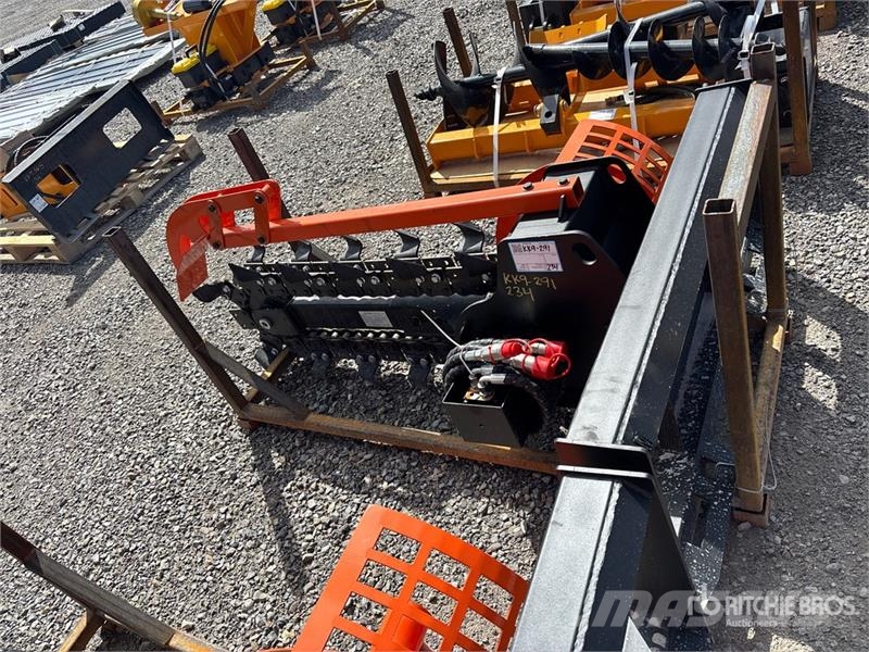 GIYI GY-Y D380 39 in Skid Steer Trencher (Unused) Sleuvengravers