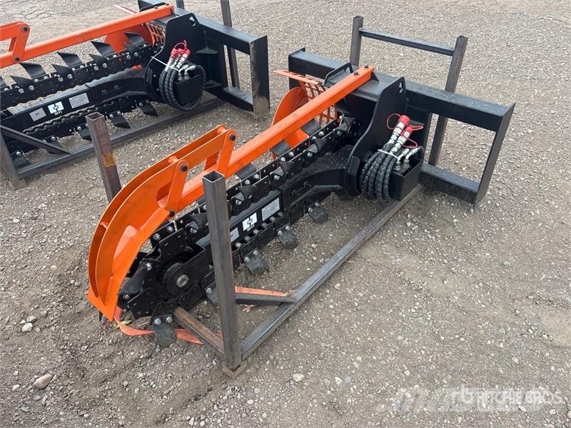  GIYI GY-Y D380 39 in Skid Steer Trencher (Unused) 트렌처