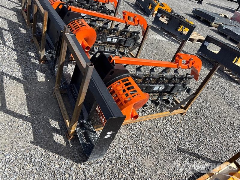 GIYI GY-Y D380 39 in Skid Steer Trencher (Unused) Sleuvengravers