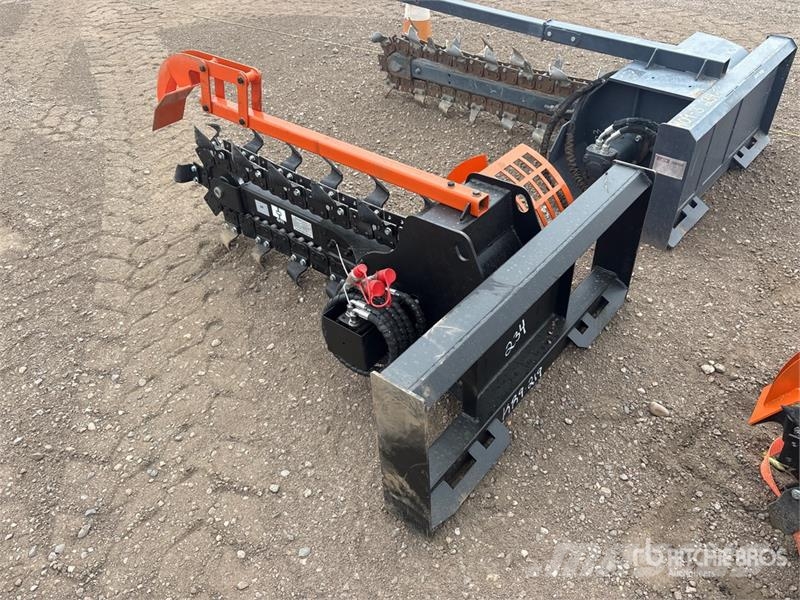 GIYI GY-Y D380 45 in Skid Steer Trencher (Unused) Grabenfräse