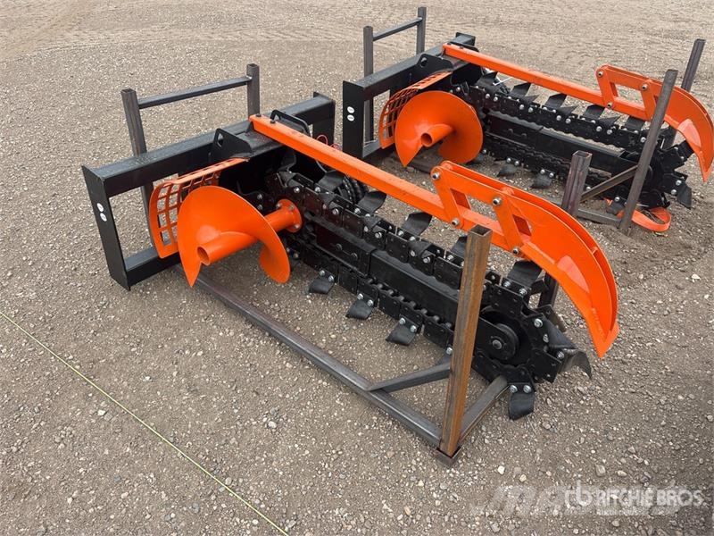  GIYI GY-Y D380 45 in Skid Steer Trencher (Unused) Grabenfräse
