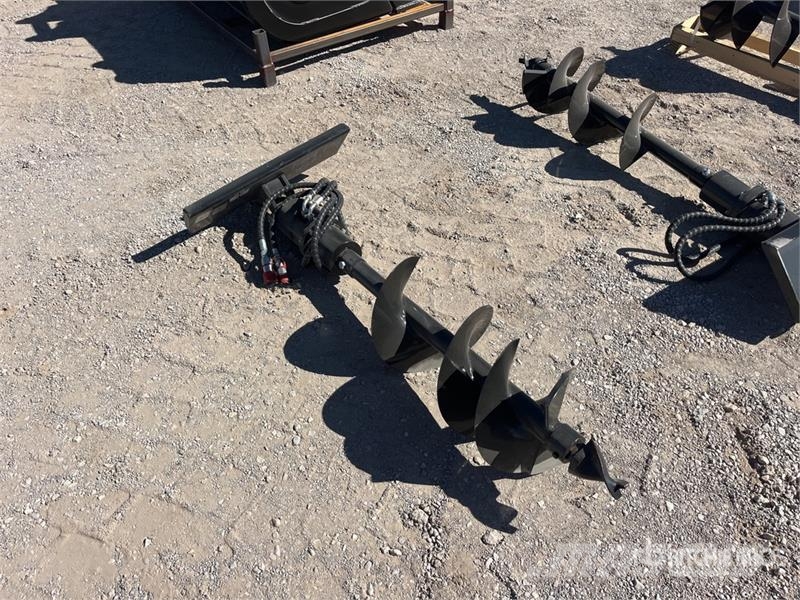 GIYI Mini Skid Steer Auger (Unused) 鑽頭