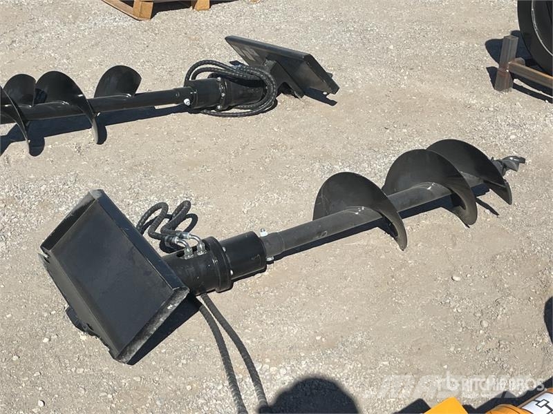 GIYI Mini Skid Steer Auger (Unused) 鑽頭