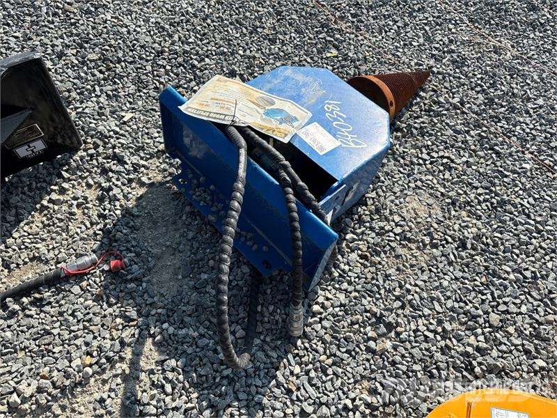 GIYI Mini Skid Steer Log Splitter Vedkløvere, kappemaskiner og flismaskiner