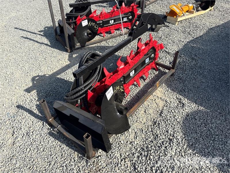  GIYI X380 38 in Mini Skid Steer Trencher (Unused) ماكينات حفر خنادق
