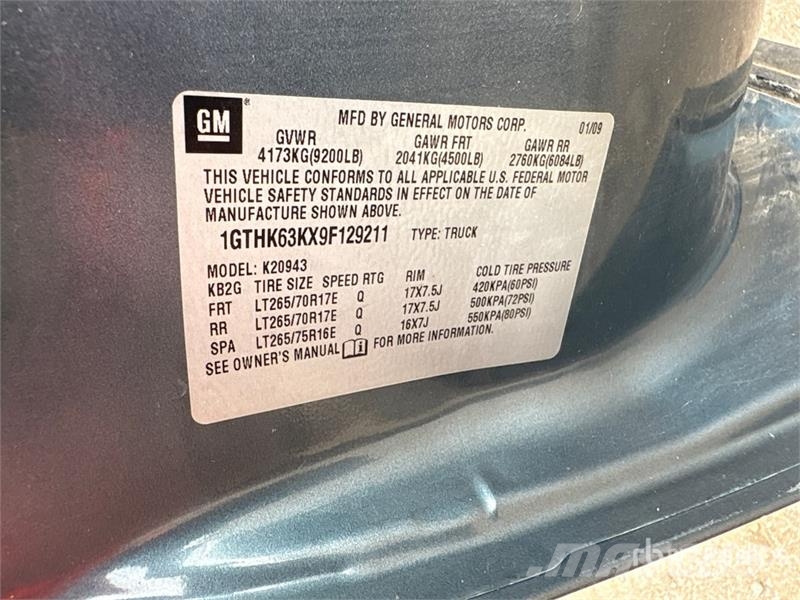 GMC 2500 HD 4x4 Crew Cab Pickup Furgoni altro
