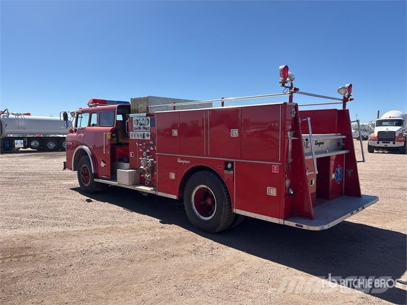 GMC 4x2 Crew Cab Fire Truck 소방차