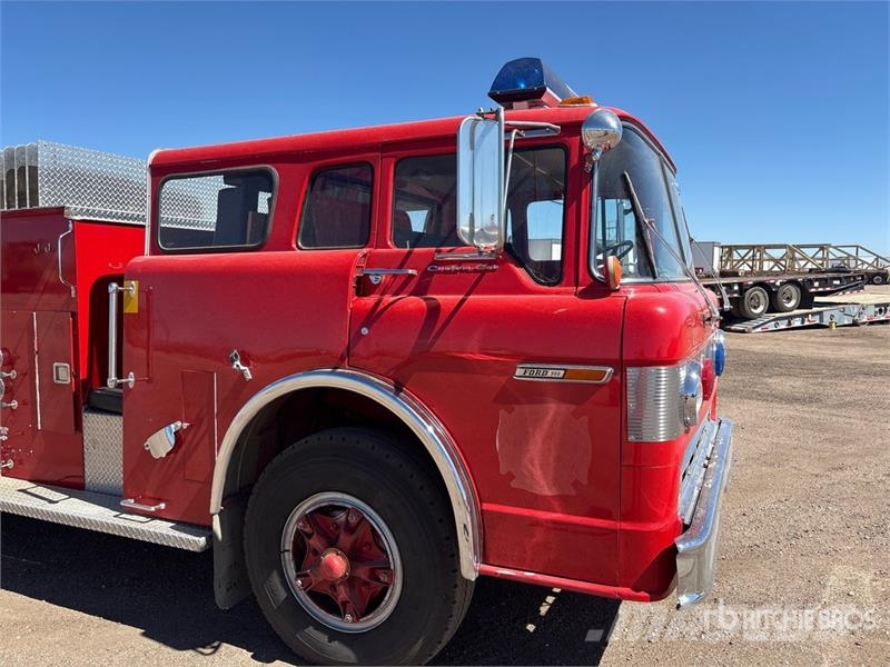 GMC 4x2 Crew Cab Fire Truck 소방차