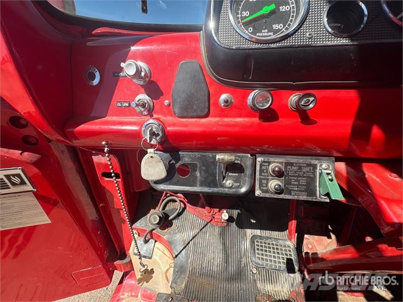 GMC 4x2 Crew Cab Fire Truck 소방차