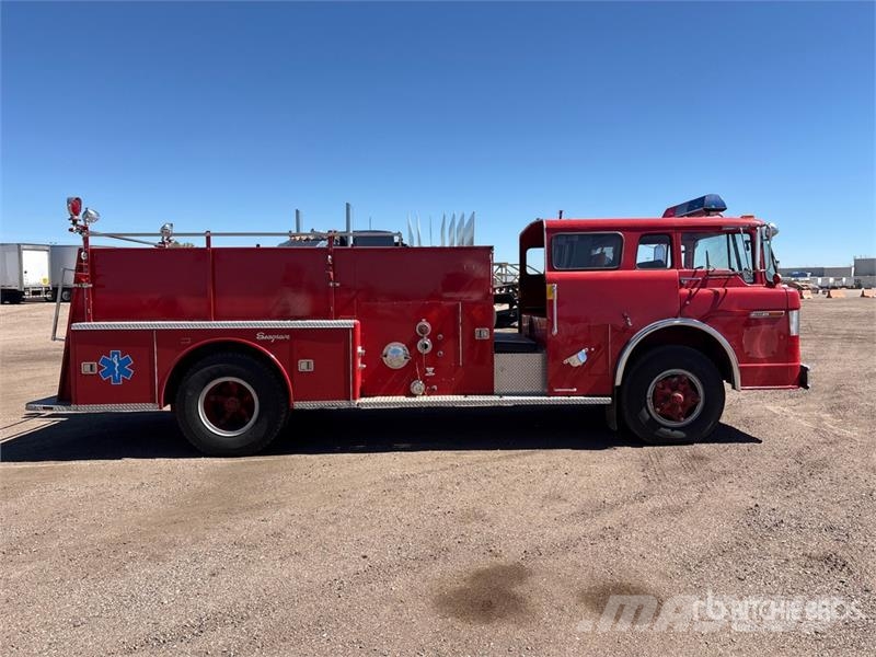 GMC 4x2 Crew Cab Fire Truck 소방차
