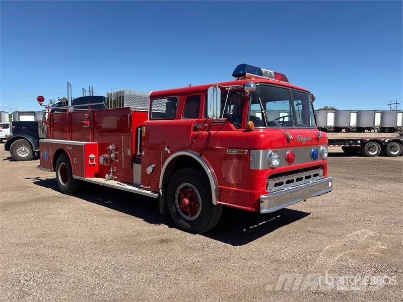 GMC 4x2 Crew Cab Fire Truck 소방차