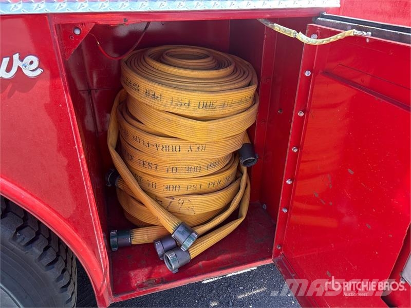 GMC 4x2 Crew Cab Fire Truck 소방차