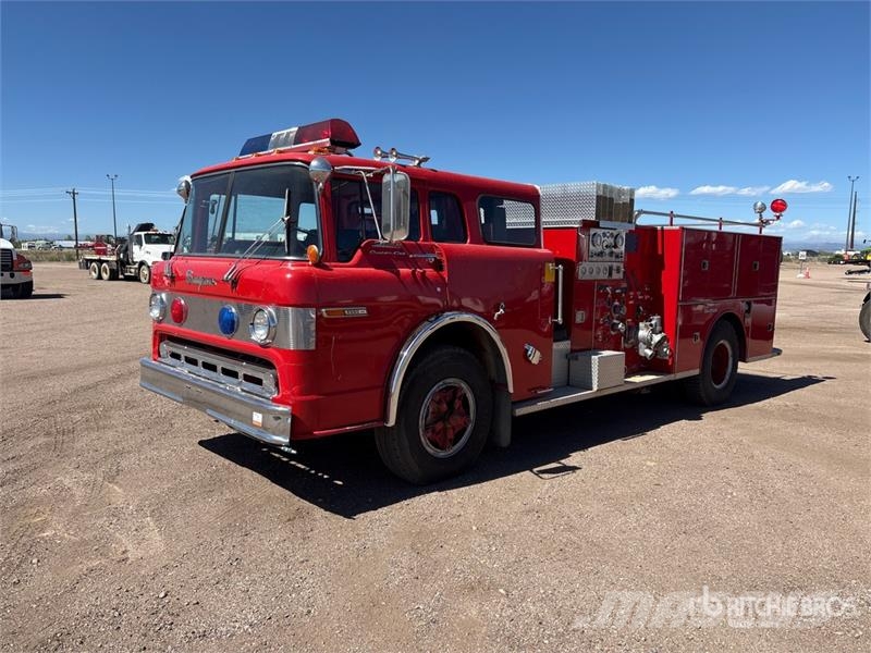 GMC 4x2 Crew Cab Fire Truck 소방차