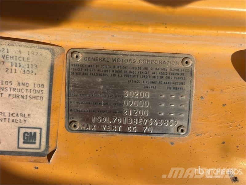 GMC 7000 Tovornjaki cisterne